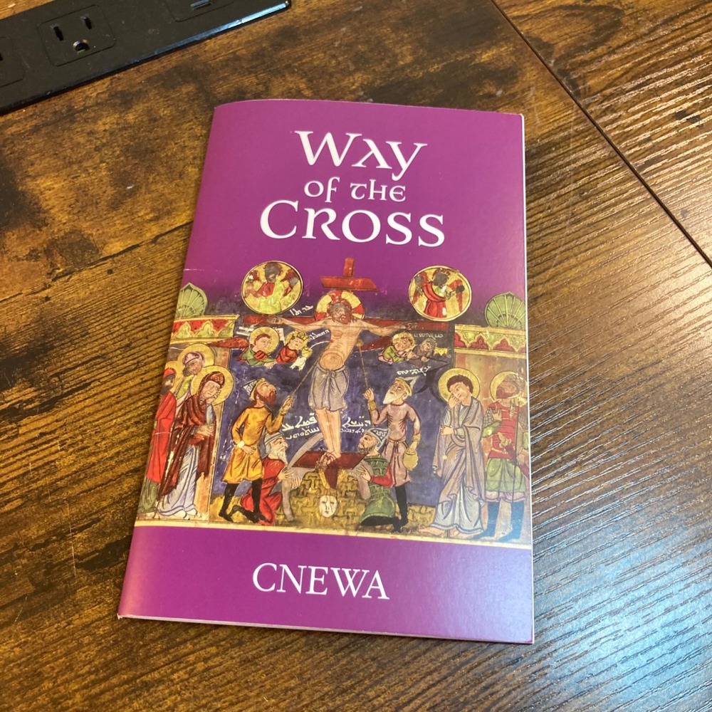 Way of the Cross CNEWA Lenten Devotional Pope Francis Meditations Booklet Art